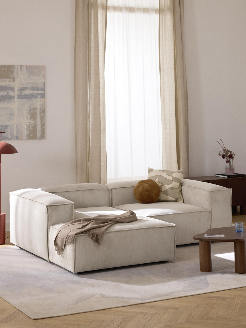 Lego Köşe Koltuk Bej Fitilli