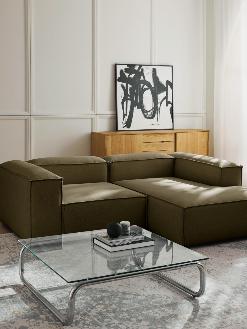 Lego Köşe Koltuk Zeytin Yeşili