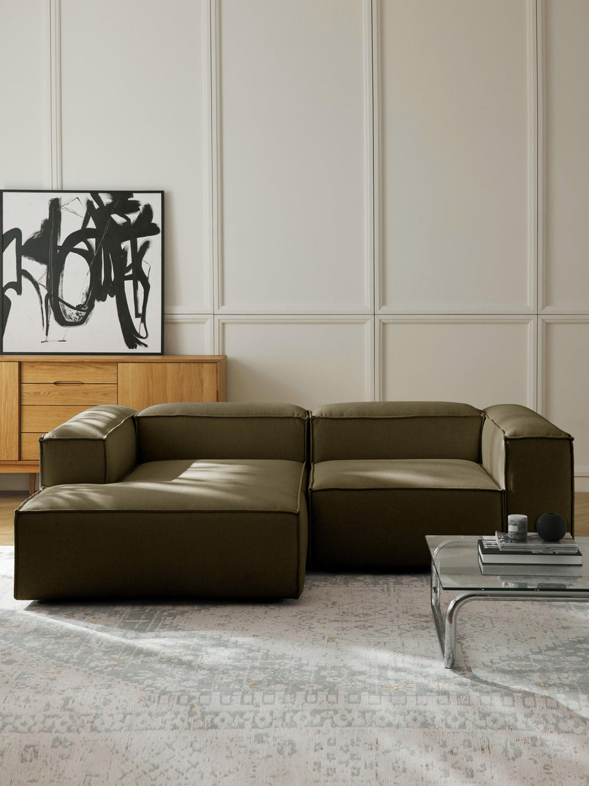 Lego Köşe Koltuk Zeytin Yeşili