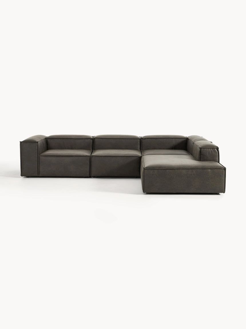 Lego Large Köşe Koltuk Gri Kahve