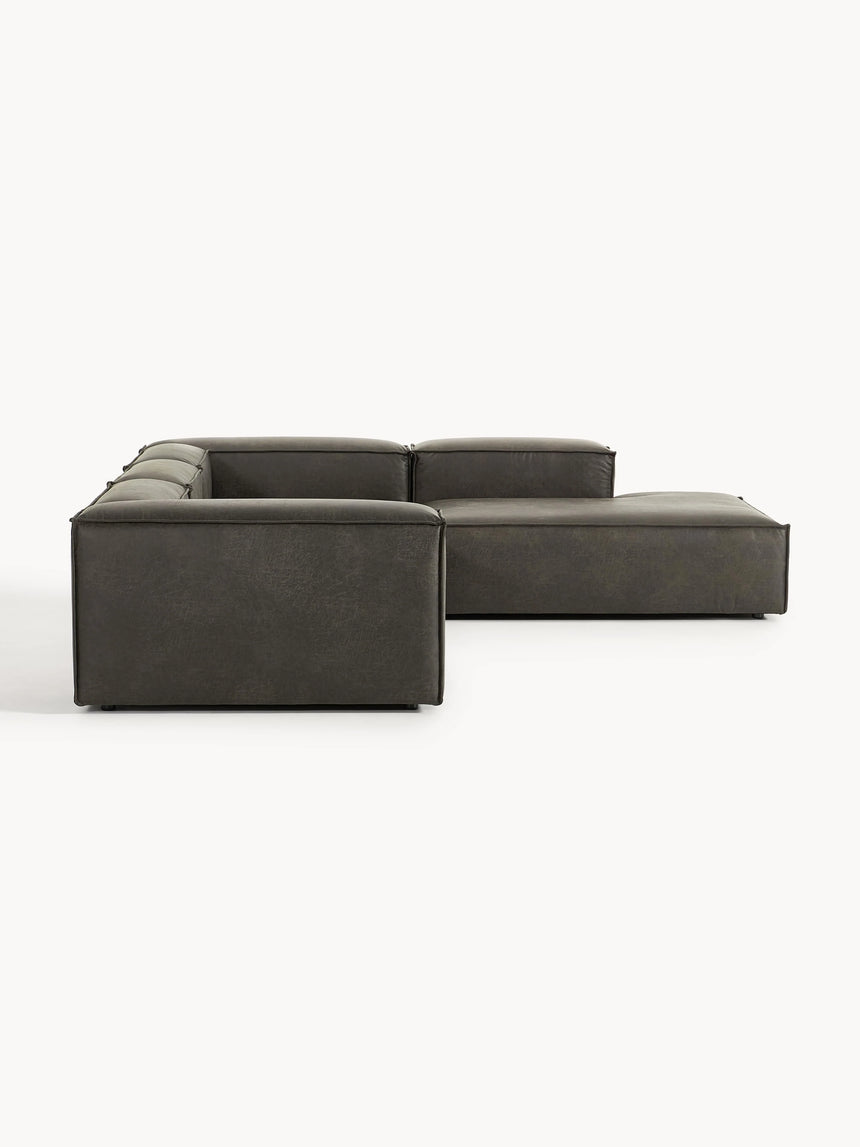 Lego Large Köşe Koltuk Gri Kahve