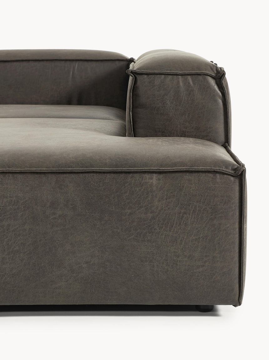 Lego Large Köşe Koltuk Gri Kahve