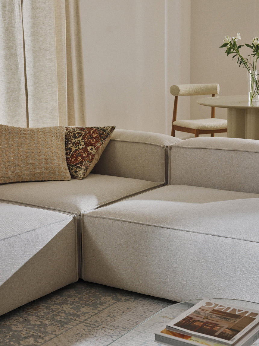 Lego Large Köşe Koltuk Kırık Beyaz