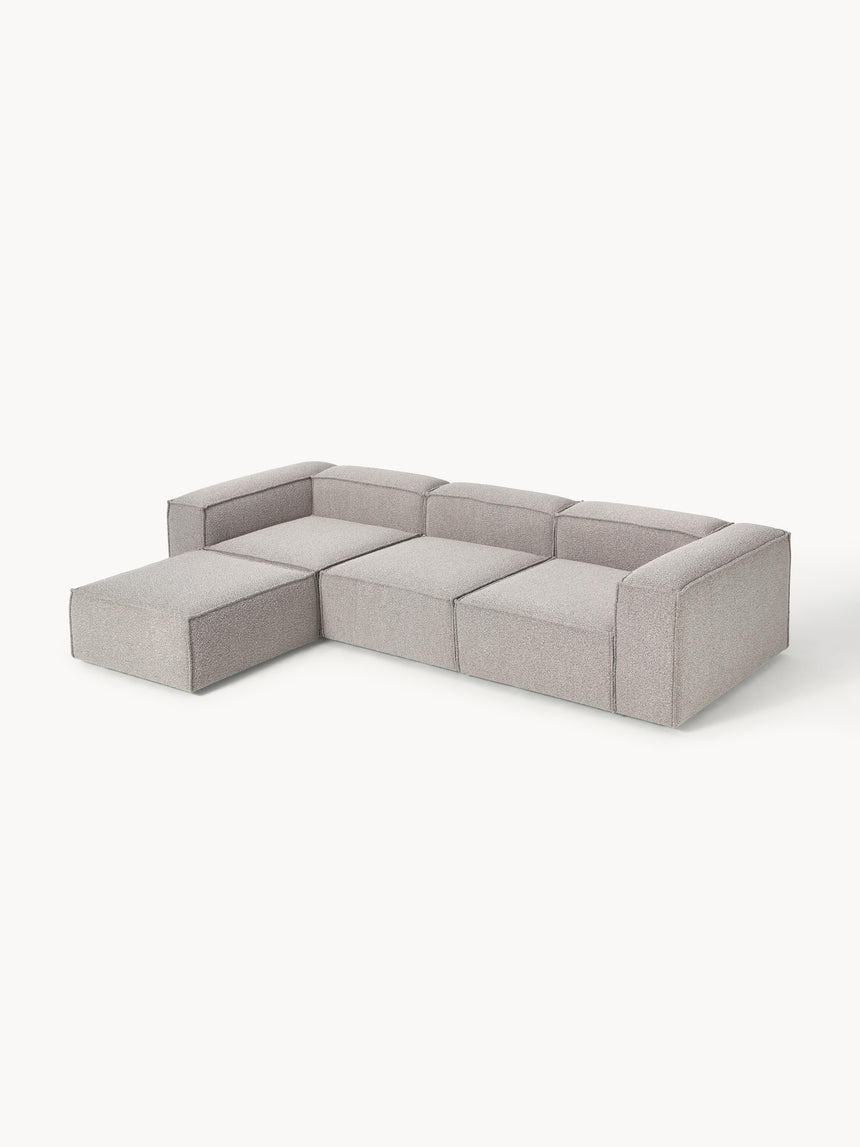 Lego Plus Köşe Koltuk Açık Gri Bukle