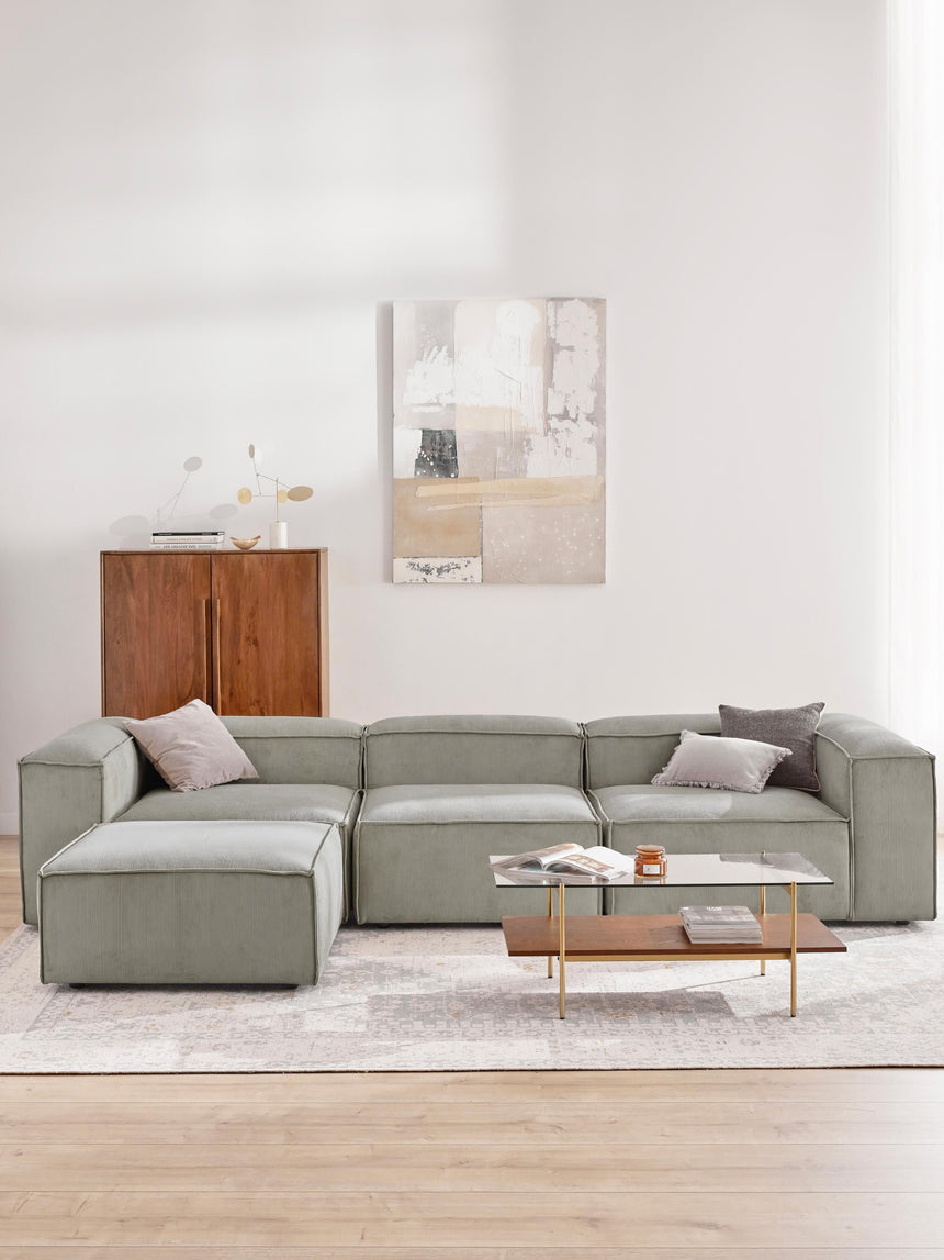 Lego Plus Köşe Koltuk Gri Fitilli