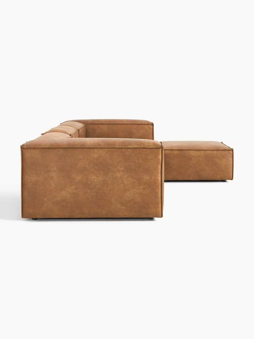 Lego Plus Köşe Koltuk Taba Kahve