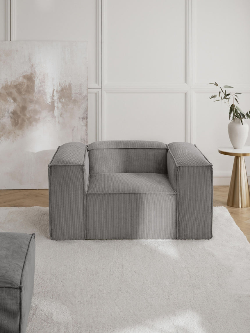 Lego Tekli Koltuk Gri Fitilli