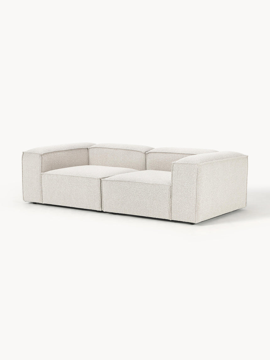 Lego Üçlü Koltuk Kırık Beyaz Bukle