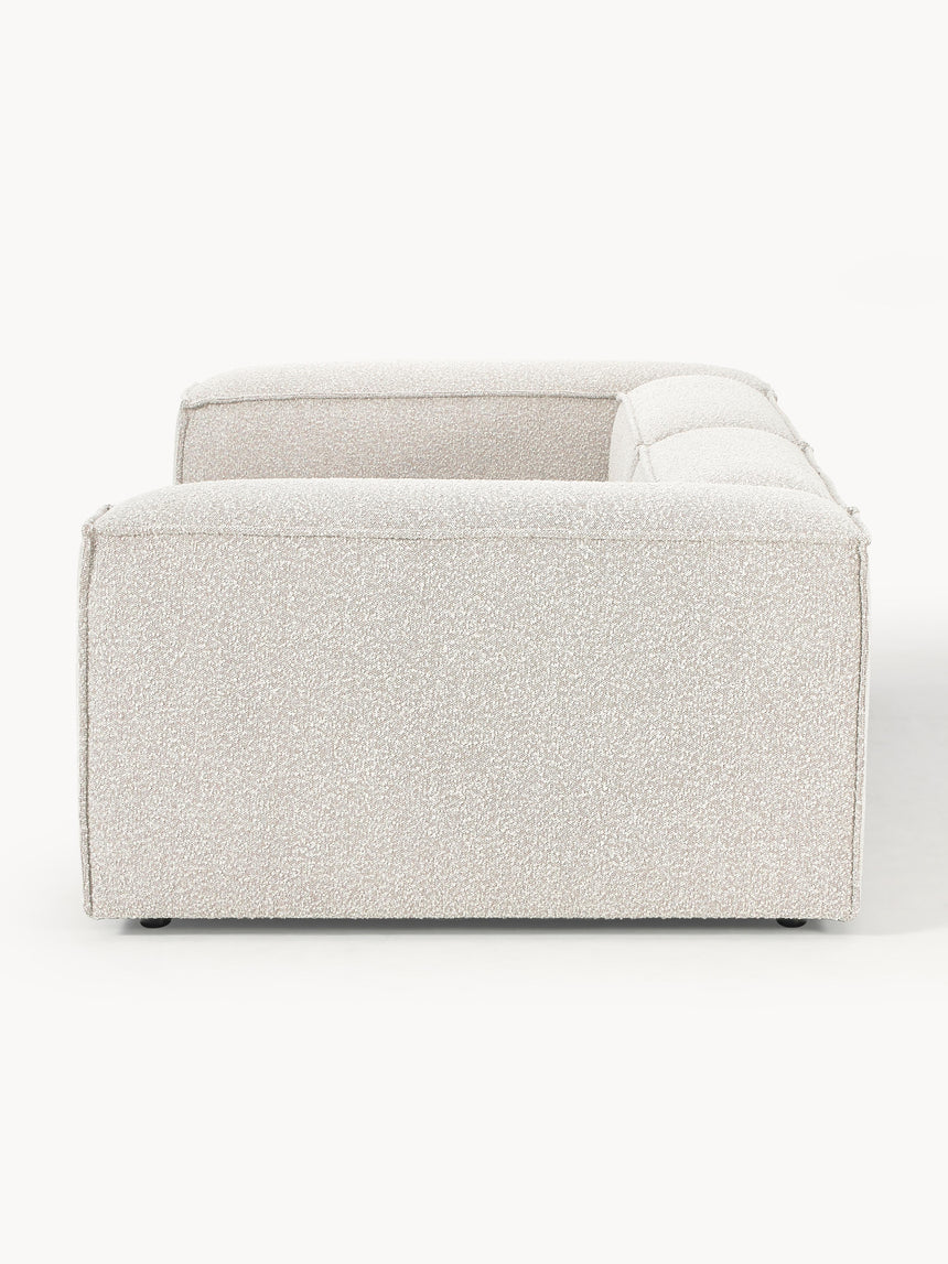 Lego Üçlü Koltuk Kırık Beyaz Bukle