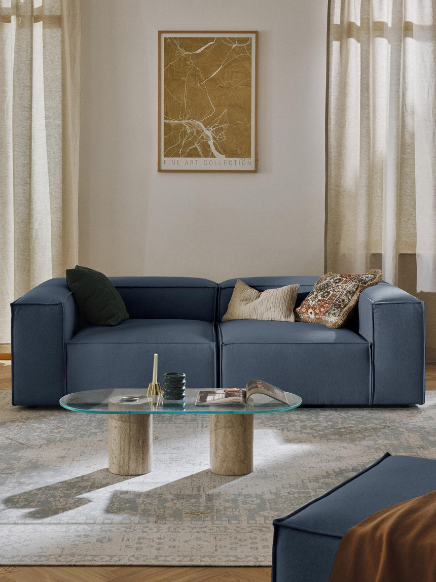 Lego Üçlü Koltuk Koyu Mavi