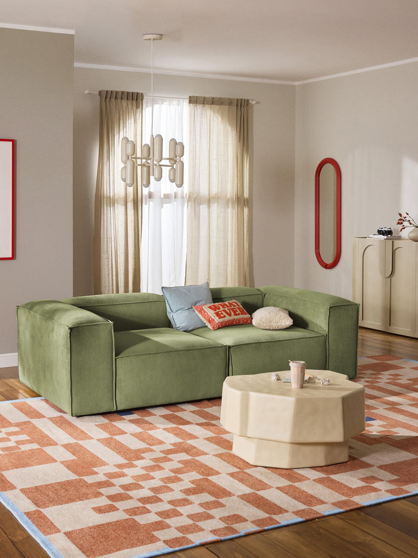 Lego Üçlü Koltuk Zeytin Yeşili Fitilli