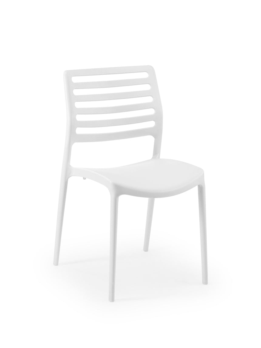 Louise Polipropilen Sandalye Beyaz