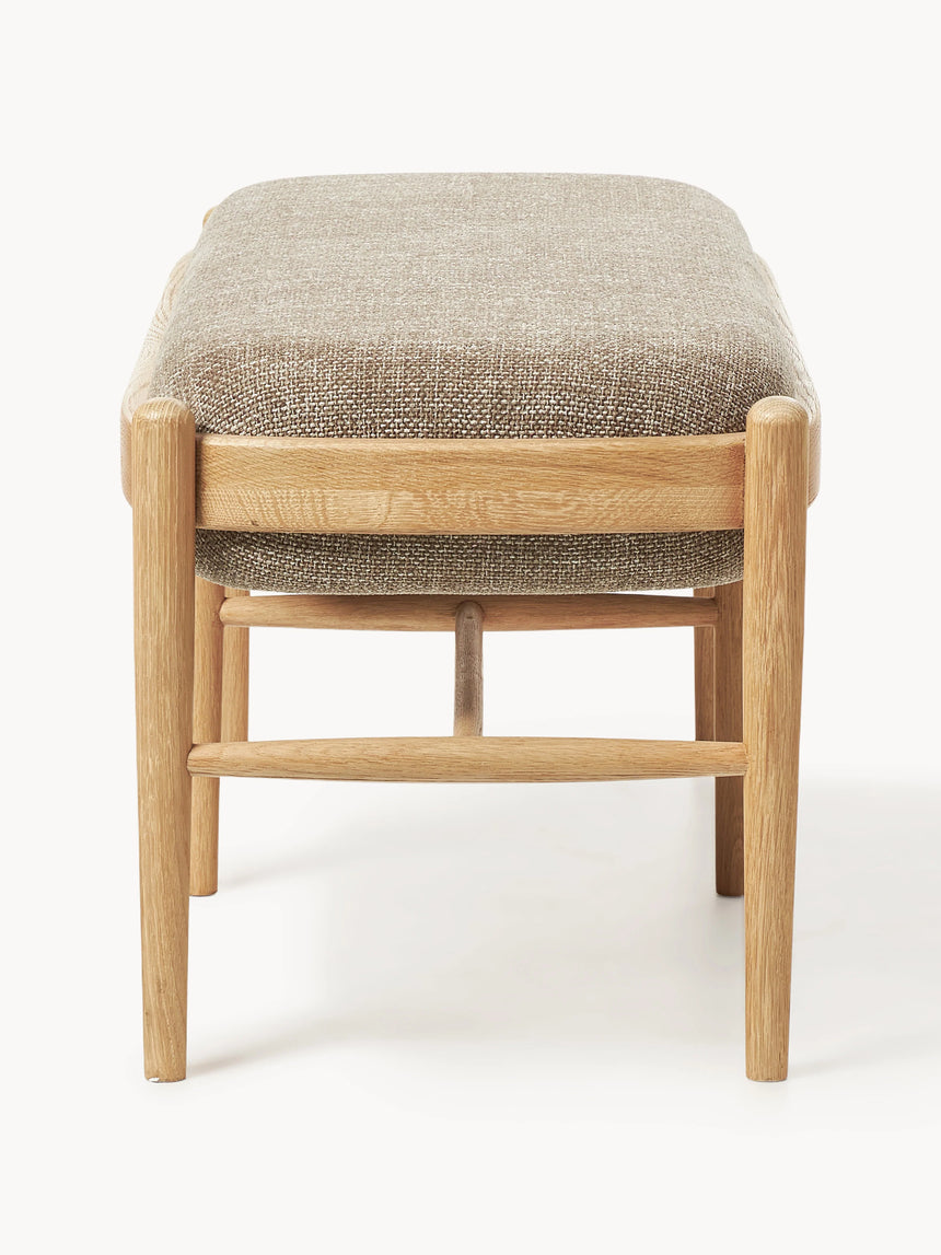 Mara Ahşap Bank Grej Meşe