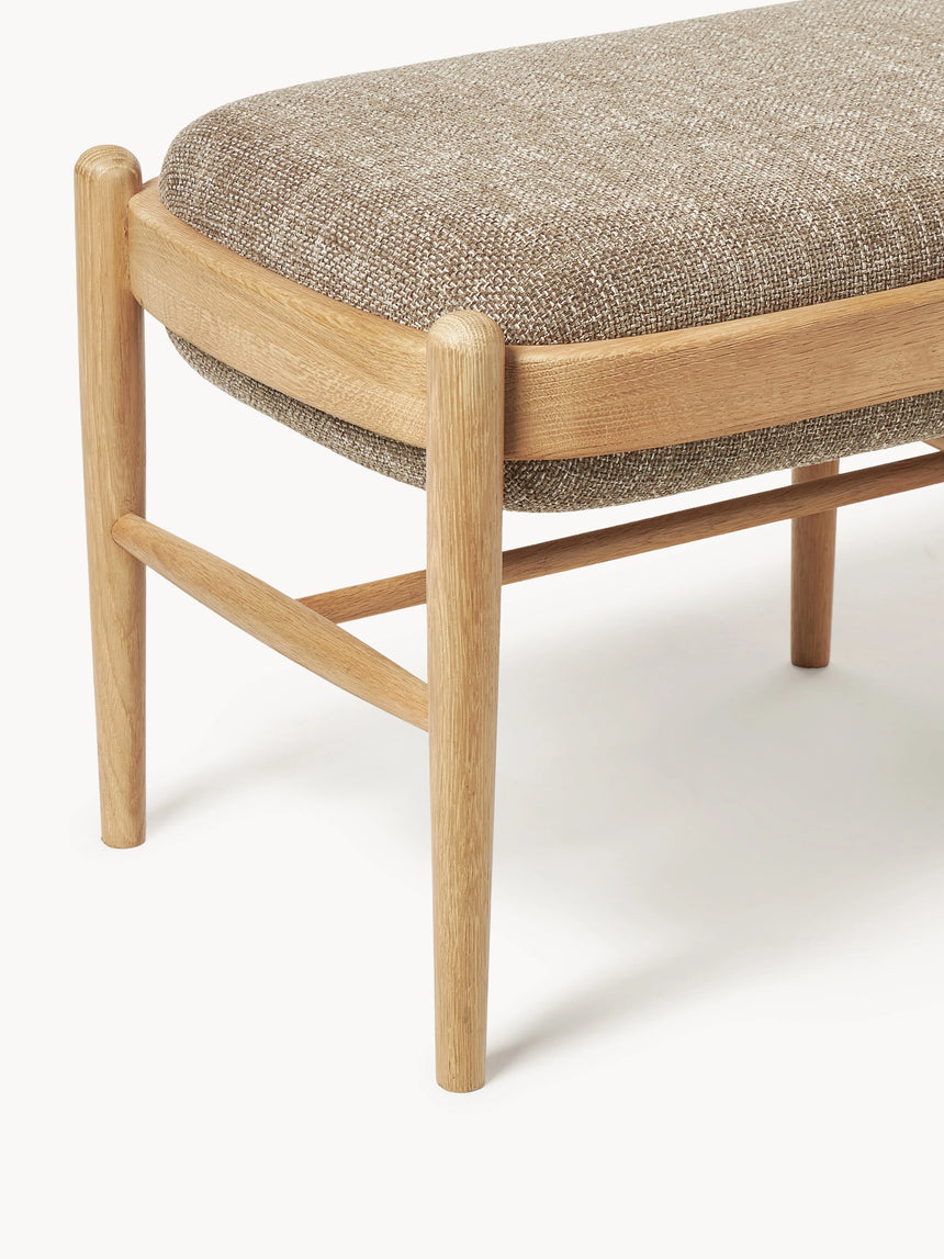 Mara Ahşap Bank Grej Meşe