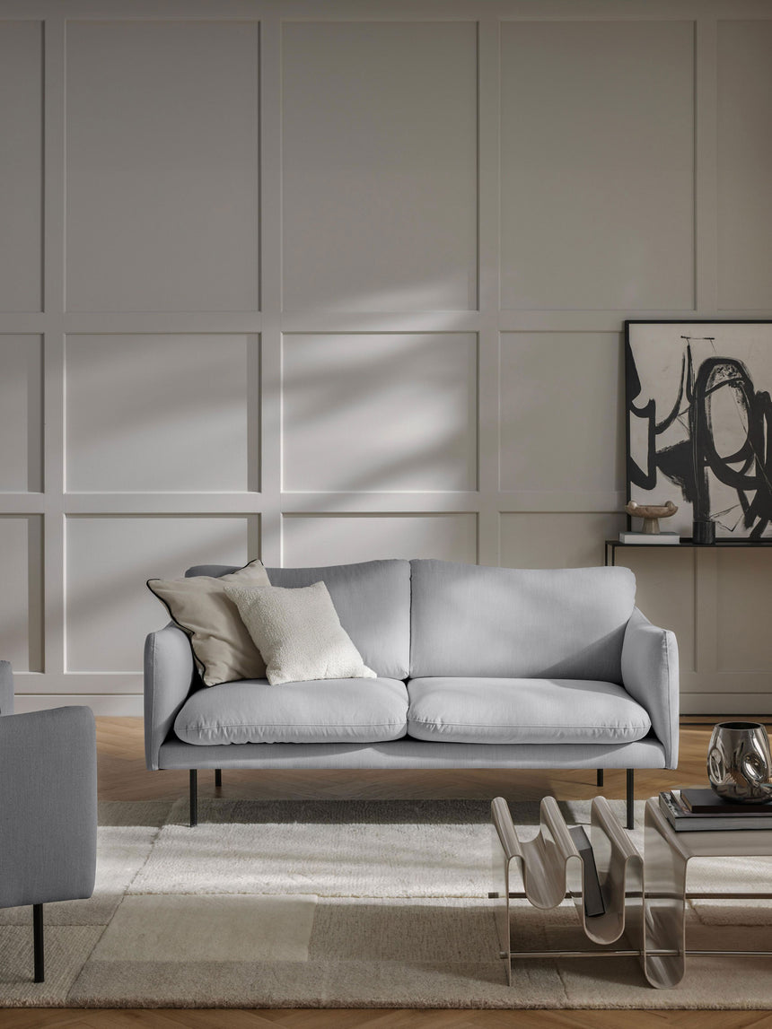 Marin İkili Koltuk Açık Gri