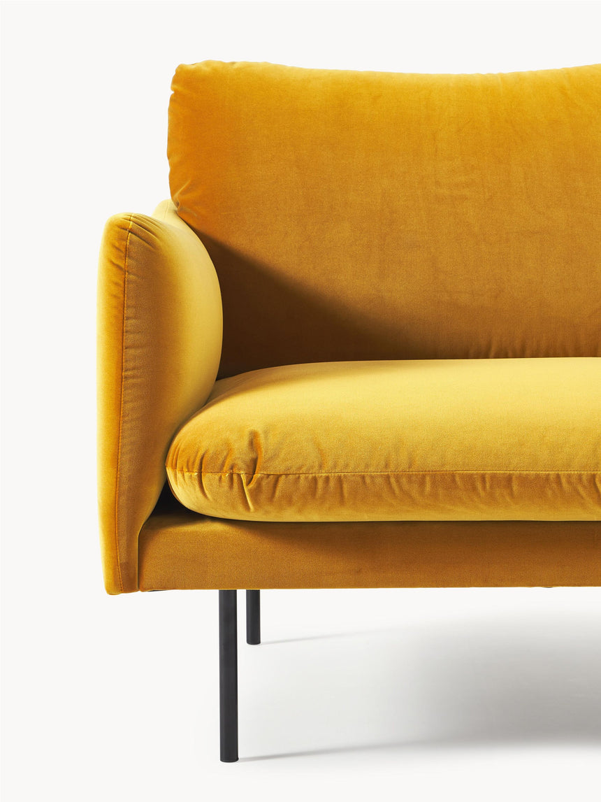 Marin İkili Koltuk Hardal