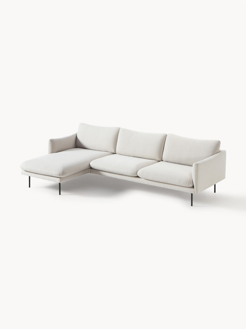 Marin Köşe Koltuk Kırık Beyaz