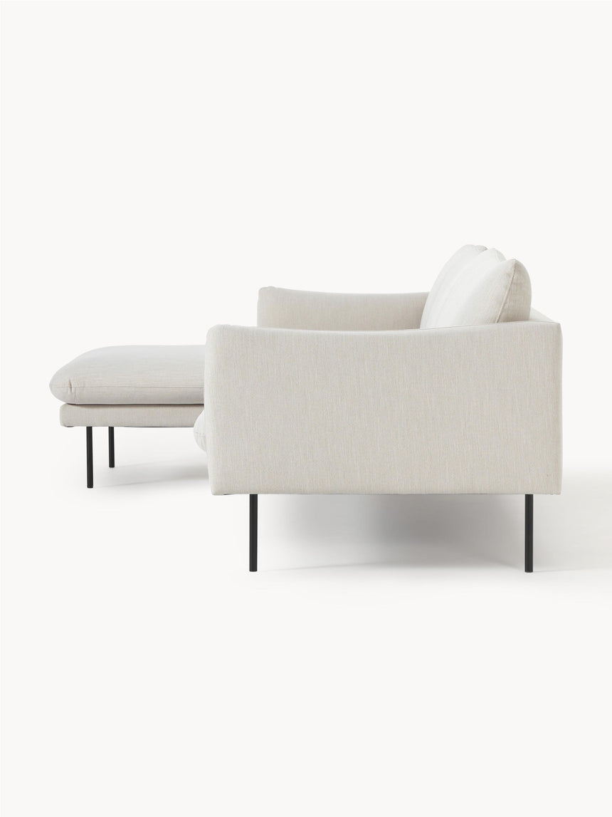 Marin Köşe Koltuk Kırık Beyaz