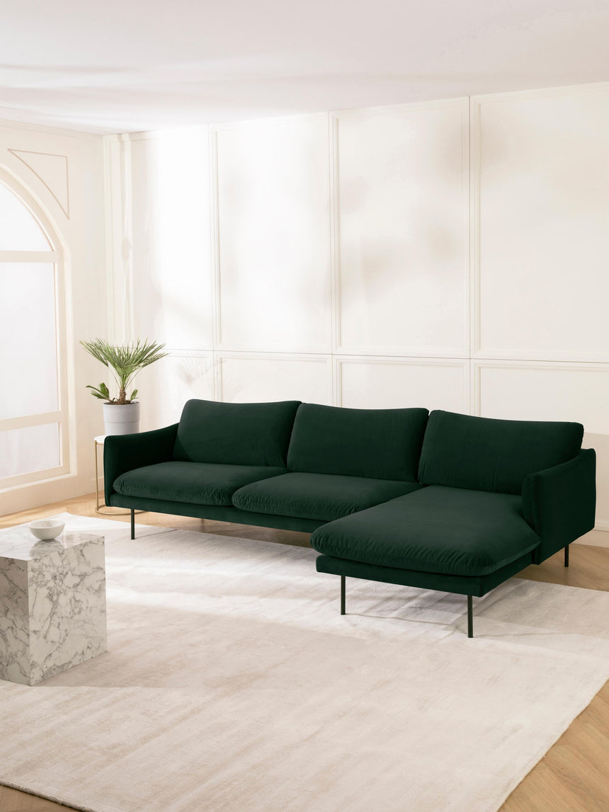 Marin Köşe Koltuk Yeşil