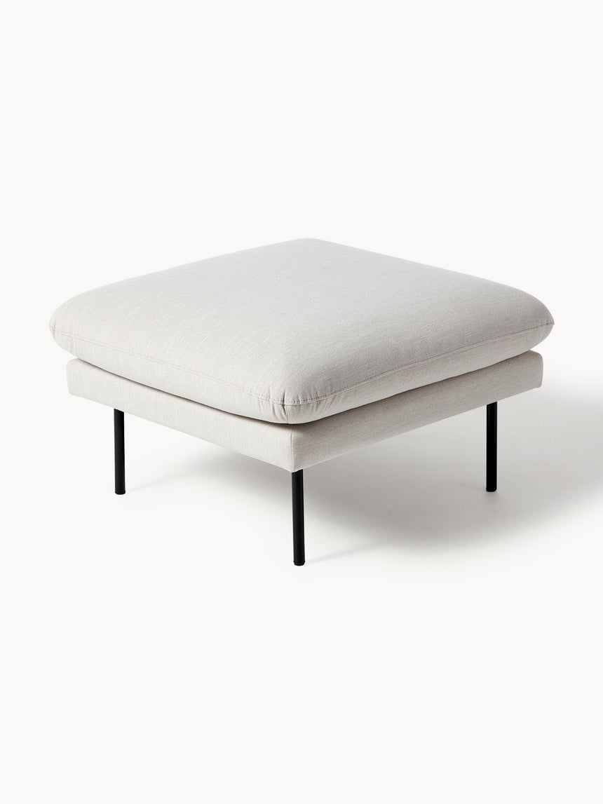 Marin Puf Kırık Beyaz