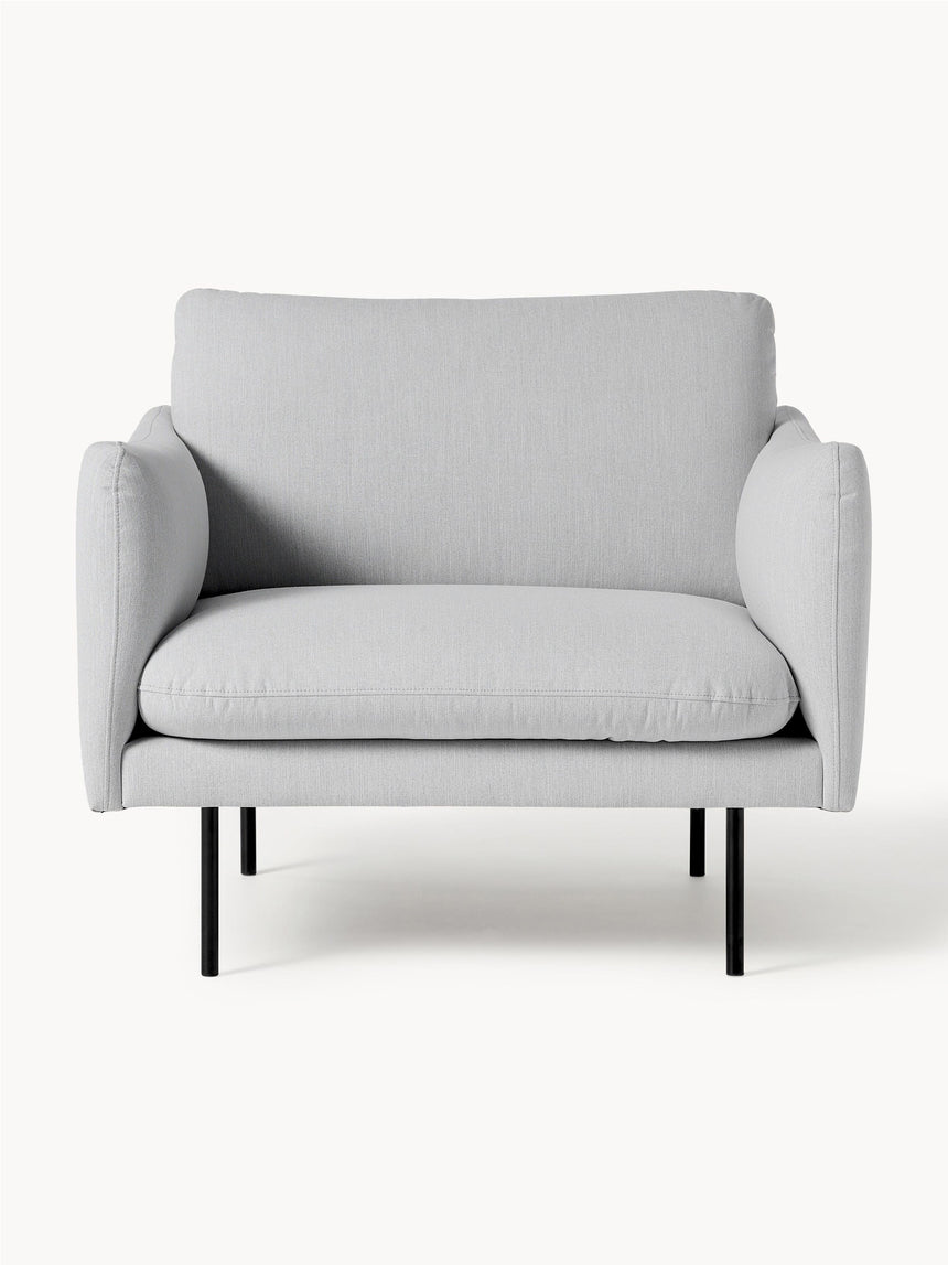 Marin Tekli Koltuk Açık Gri
