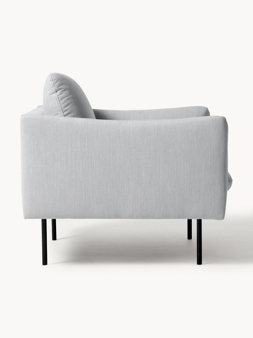 Marin Tekli Koltuk Açık Gri