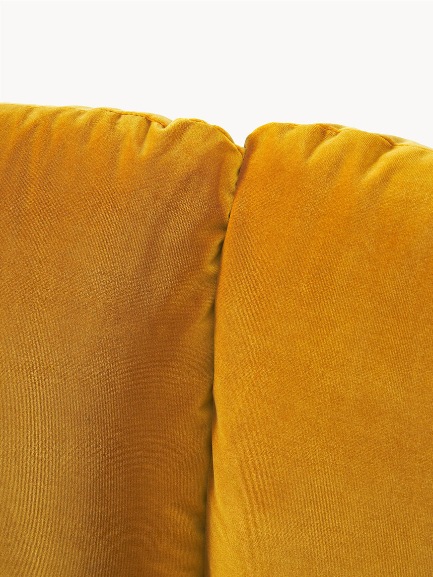 Marin Üçlü Koltuk Hardal