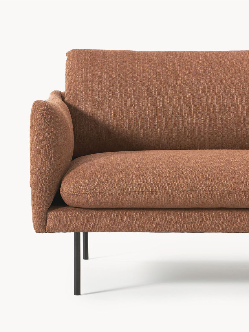 Marin Üçlü Koltuk Papaya