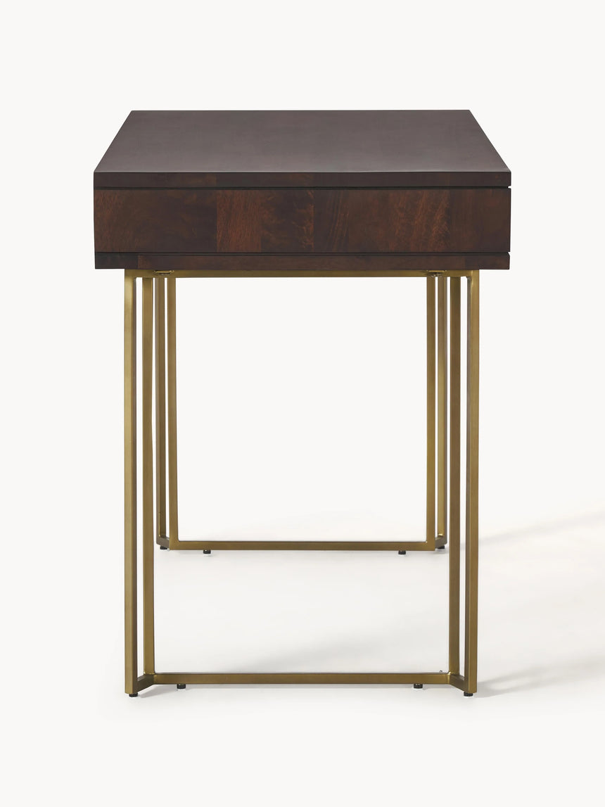 Master Çekmeceli Ahşap Çalışma Masası Ceviz