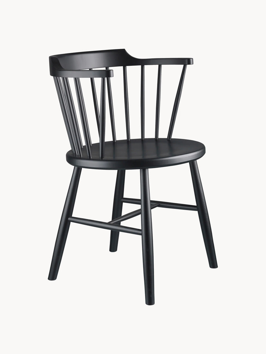 Megane Ahşap Sandalye Siyah