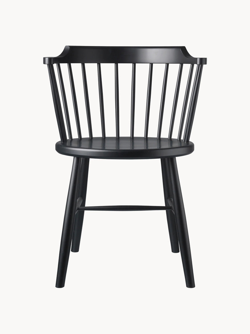 Megane Ahşap Sandalye Siyah