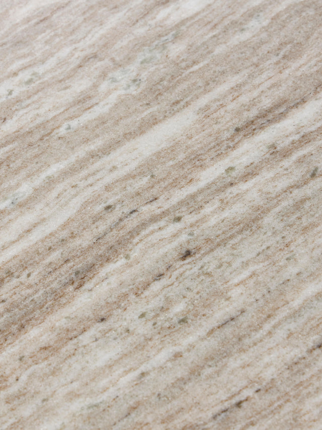 Milas Mermer Dikdörtgen Orta Sehpa Gri