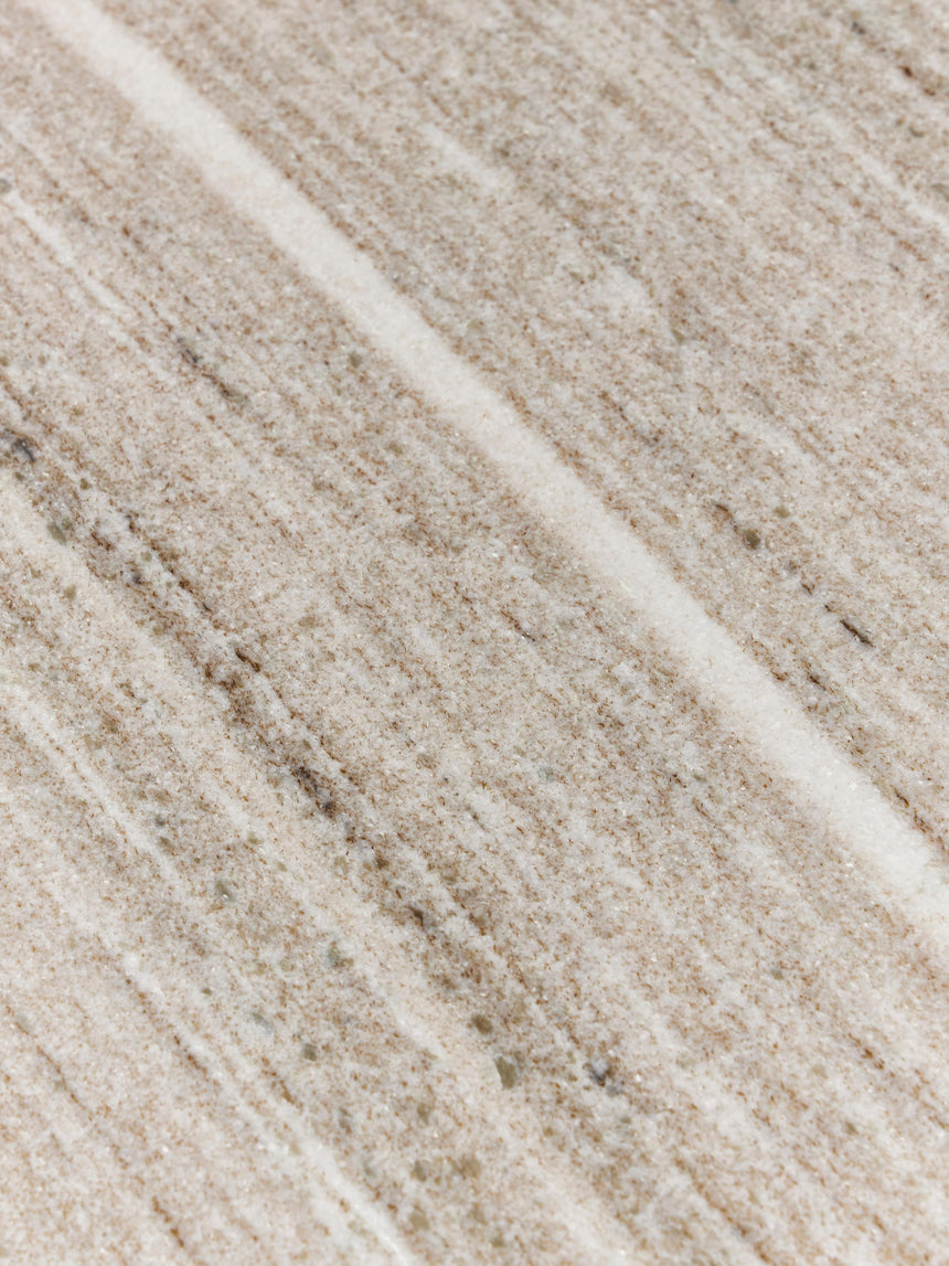 Milas Mermer Kare Orta Sehpa Gri