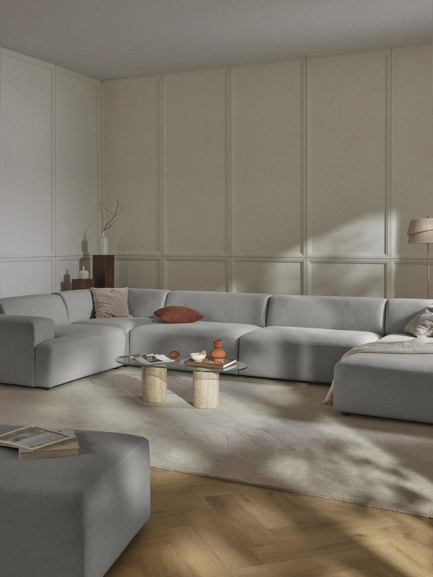 Mira Big Köşe Koltuk Açık Gri