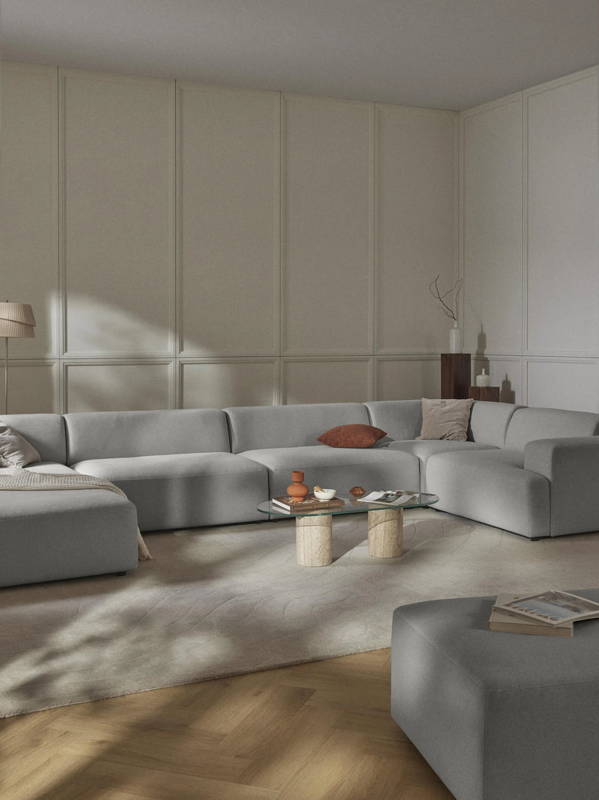 Mira Big Köşe Koltuk Açık Gri