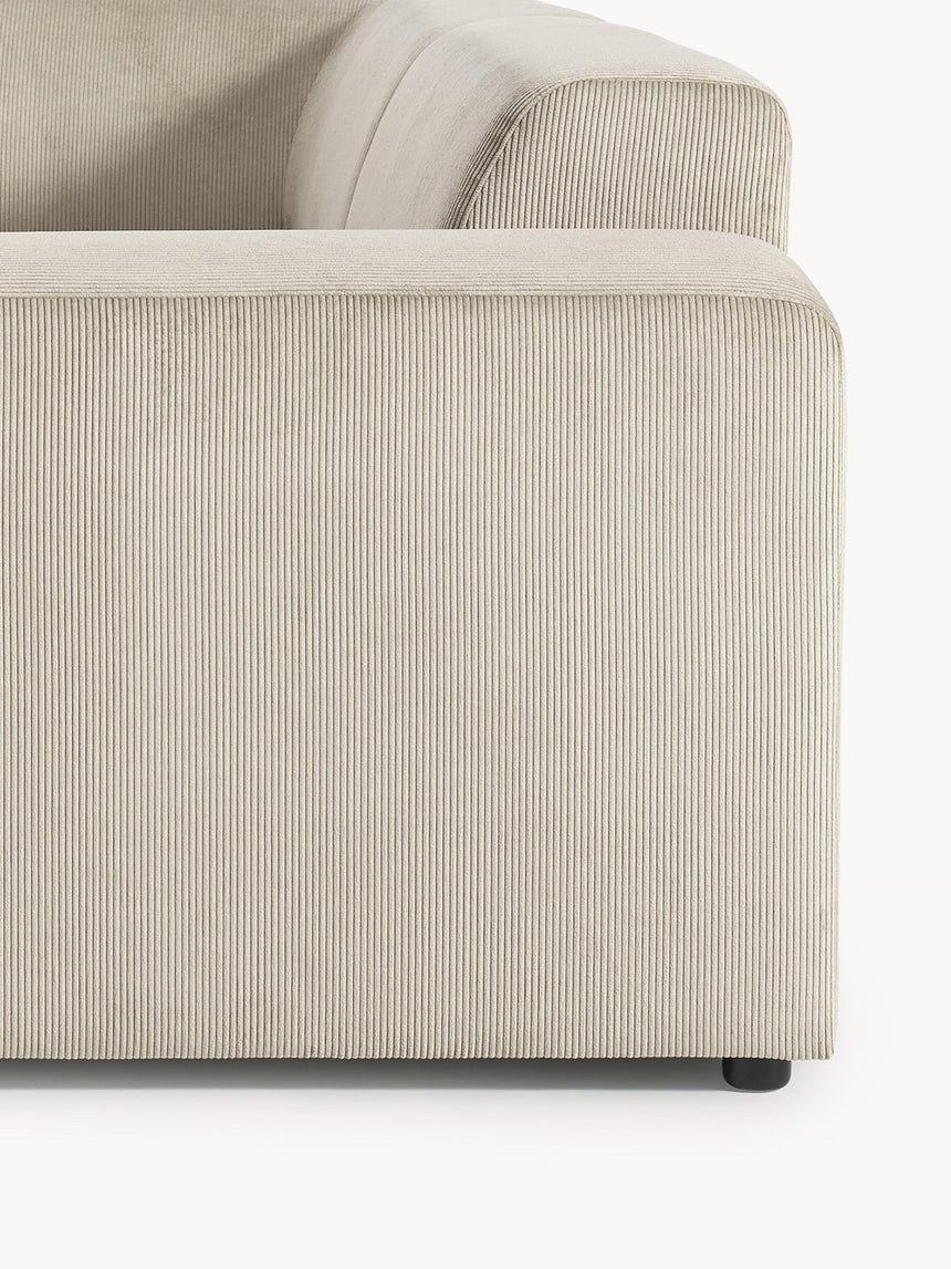 Mira Big Köşe Koltuk Bej Fitilli