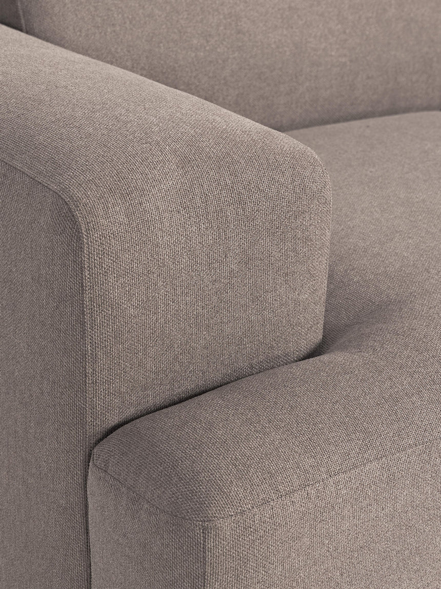 Mira Big Köşe Koltuk Boz Kahverengi