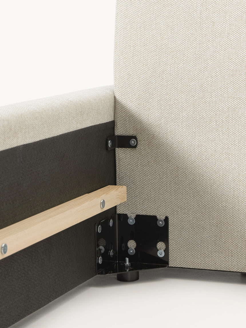 Mira Çift Kişilik Karyola Açık Bej