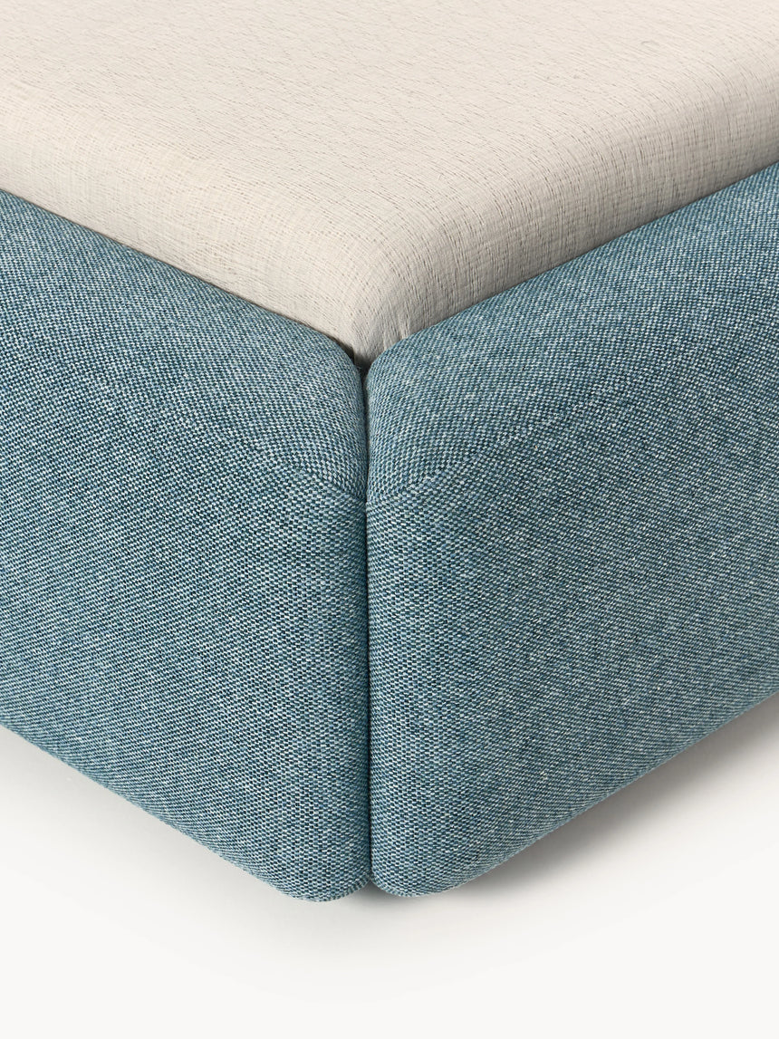 Mira Çift Kişilik Karyola Mavi