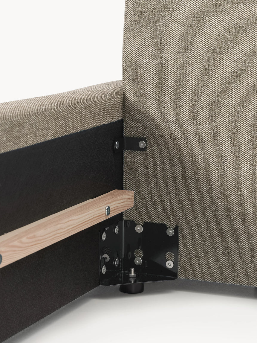 Mira Çift Kişilik Karyola Vizon