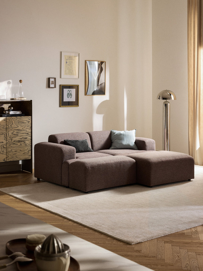 Mira İkili Koltuk Antik Pembe