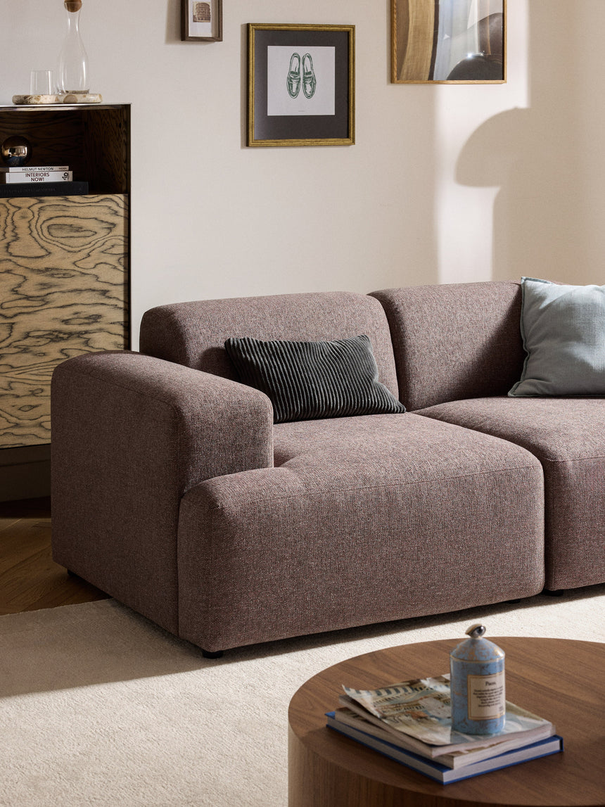 Mira İkili Koltuk Antik Pembe