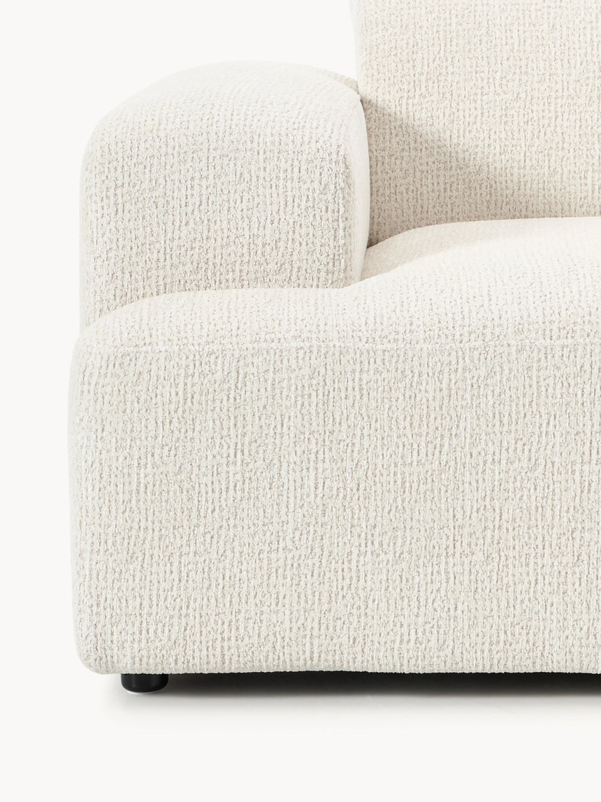 Mira İkili Koltuk Kırık Beyaz Şönil