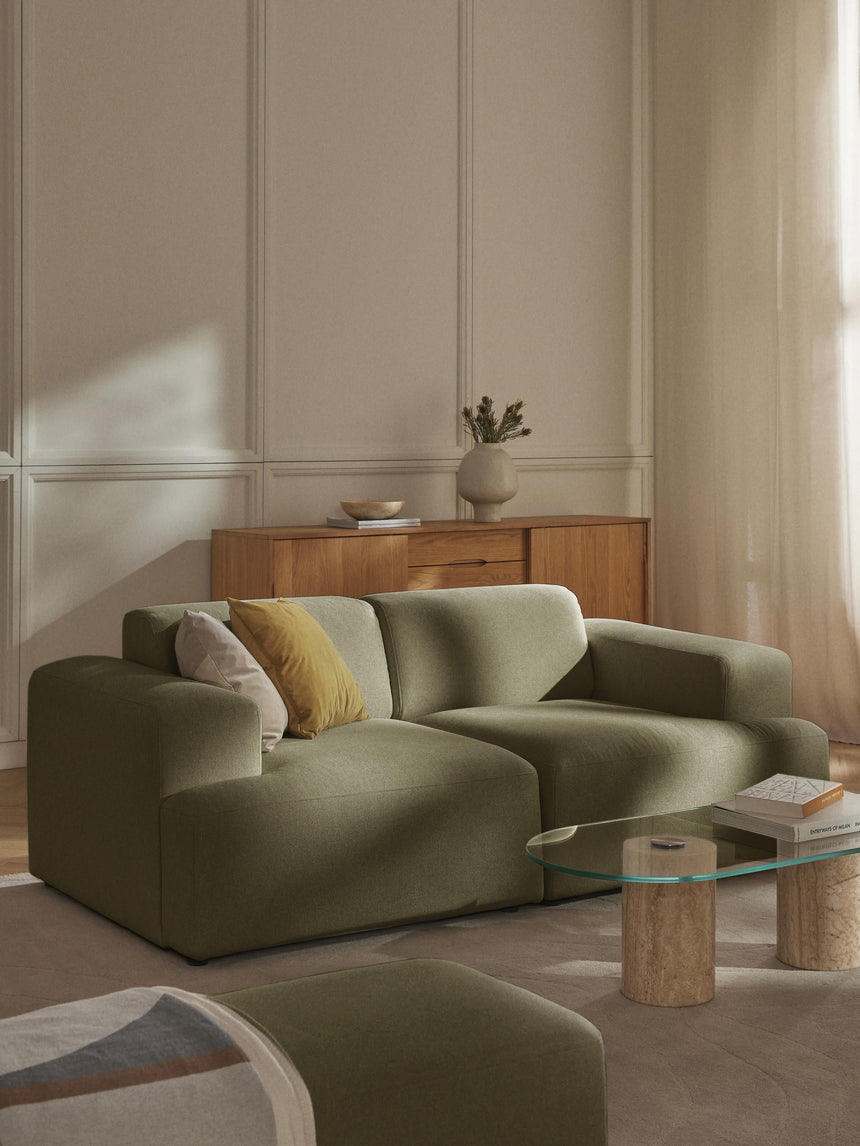 Mira İkili Koltuk Zeytin Yeşili