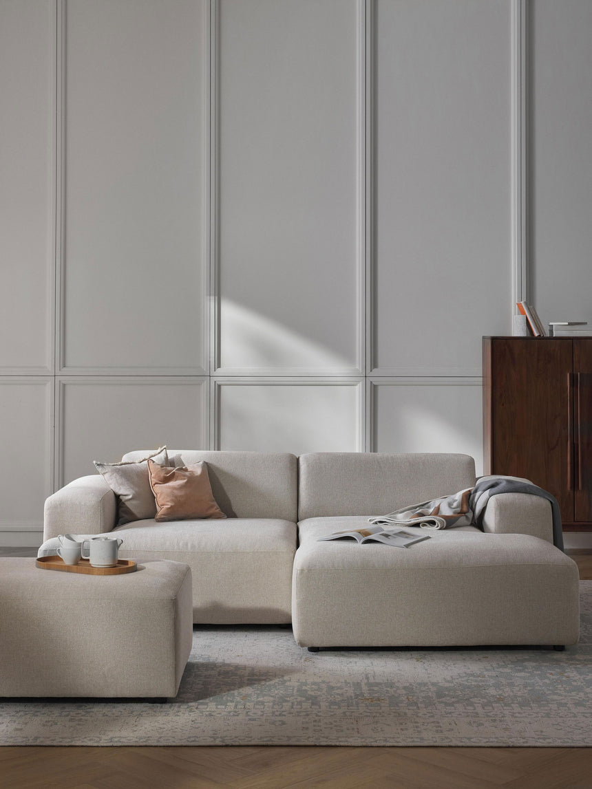 Mira Köşe Koltuk Açık Bej