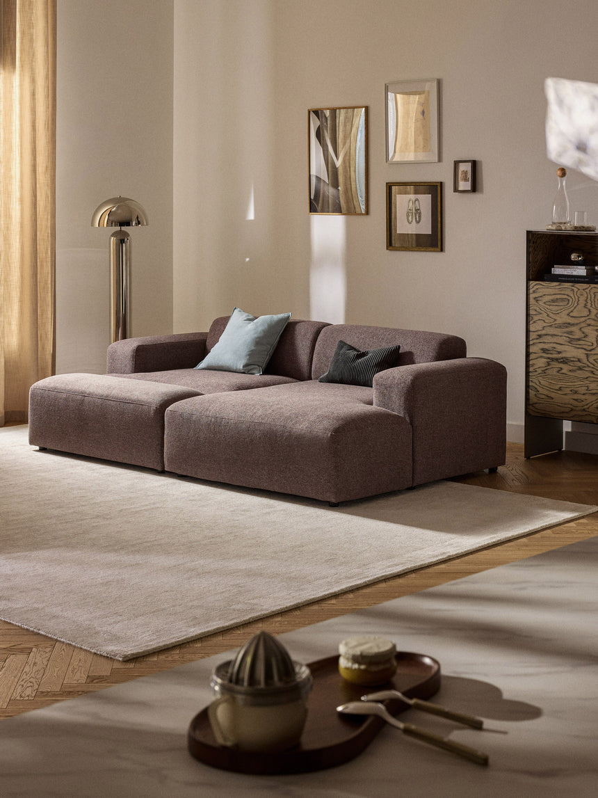 Mira Köşe Koltuk Antik Pembe