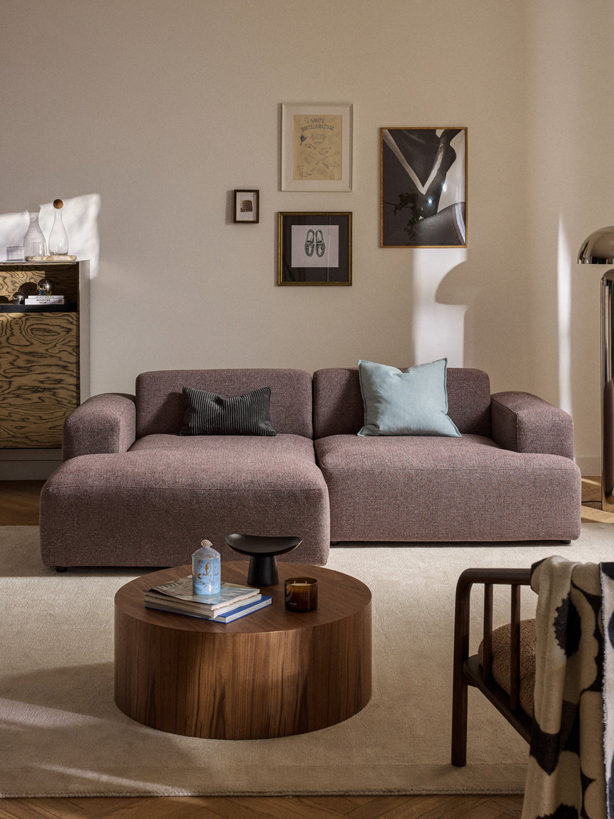 Mira Köşe Koltuk Antik Pembe