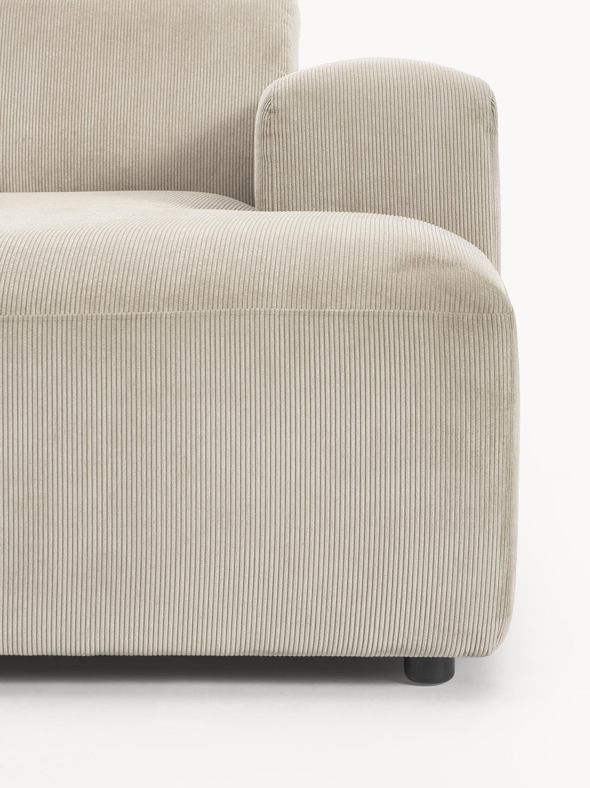 Mira Köşe Koltuk Bej Fitilli