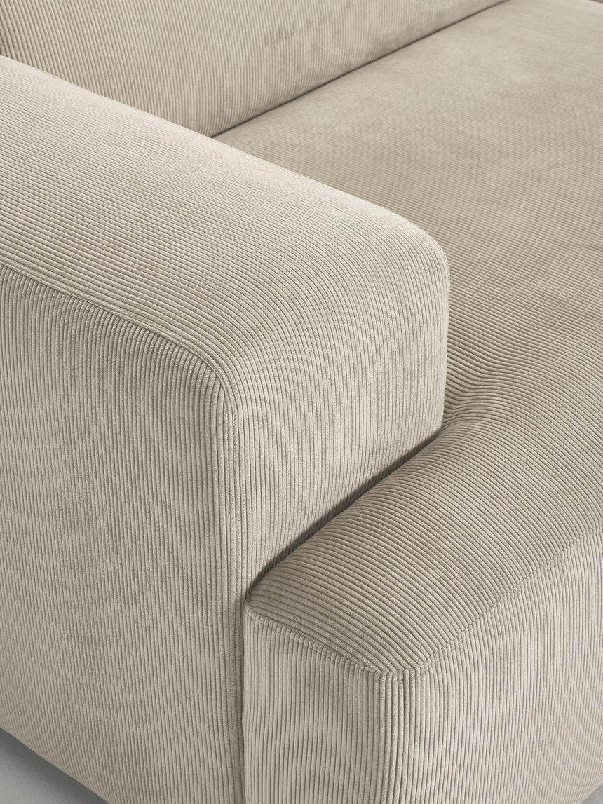 Mira Köşe Koltuk Bej Fitilli