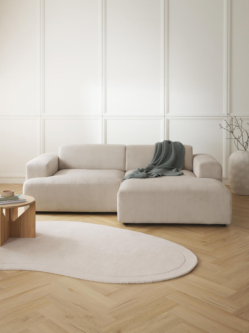 Mira Köşe Koltuk Bej Fitilli